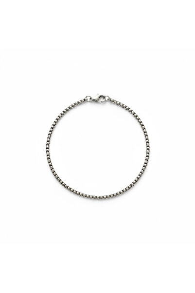 MaisonAHM Midnight Noir Signature Stainless Steel Bracelet