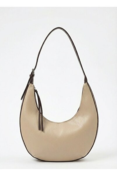 Heybe shop Kadın Oval Modern Tasarım Günlük El Ve Omuz Çantası