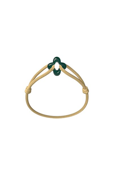 Wecord London سوار من حبل البرسيم الأخضر