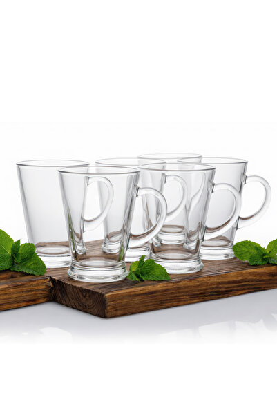 Bisbell 6 Piece Glass Tea Set 135 ml,Tea Cup,Tea Glasses,BB2186