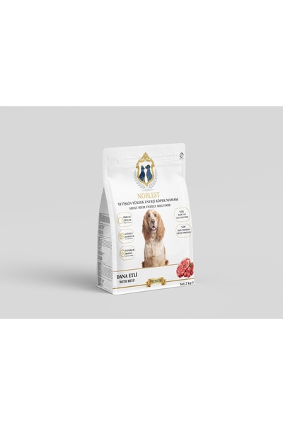 NOBLEST PET HIGH ENERJİ YETİŞKİN KÖPEK MAMASI 2 KG