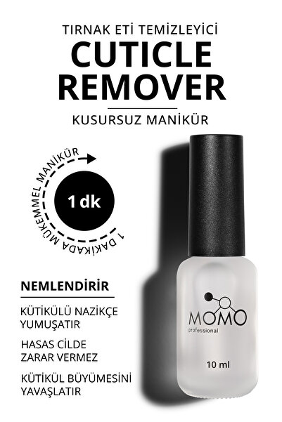 MOMO professional Cuticle Remover, Tırnak Eti Çıkarıcı, Tırnak Eti Temizleyic...