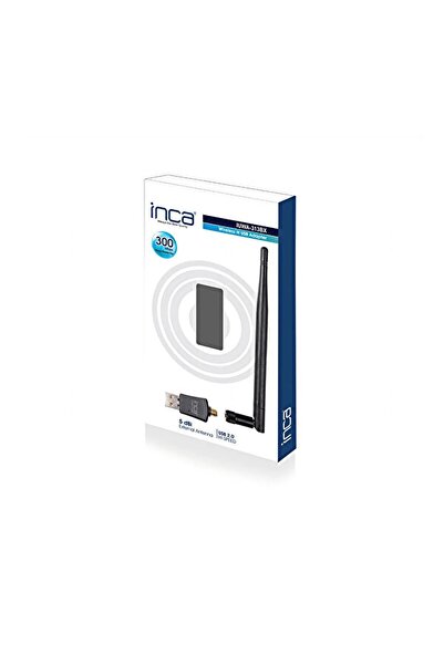 Inca Iuwa-313bx 300 Mbps 11n Harici 5dbi Anten Wireless Adaptör