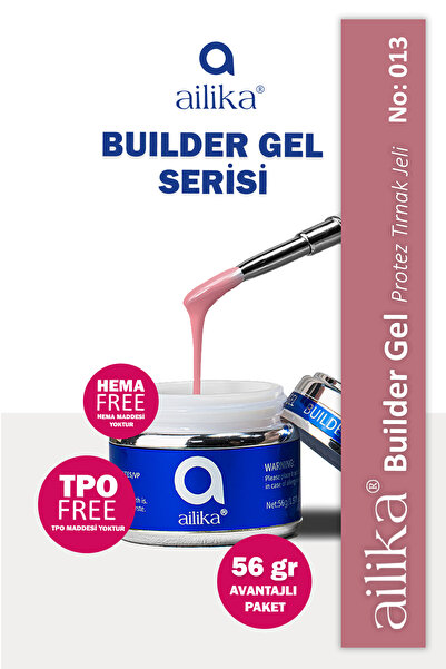 Ailika Protez Tırnak Jeli - No:13 Premium Builder Gel 56ml