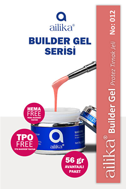 Ailika Protez Tırnak Jeli - No:12 Premium Builder Gel 56ml