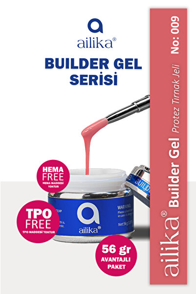 Ailika Protez Tırnak Jeli - No:09 Premium Builder Gel 56ml