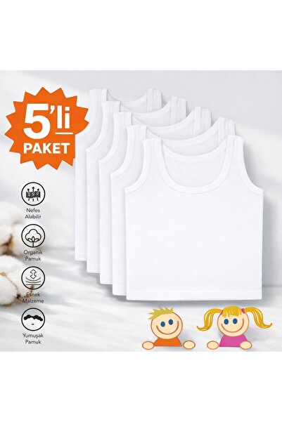 MİSSEMMA Children's Athlete 5 Pieces Combed Cotton Fabric