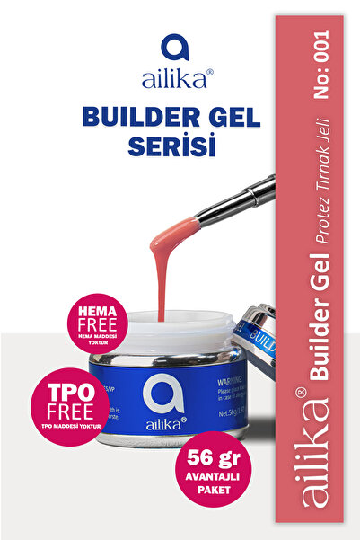 Ailika Protez Tırnak Jeli - No:01 Premium Builder Gel 56ml