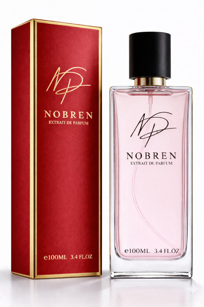 NOBREN Pudralı Kadın Parfüm 100 ml – Pudra Kokulu, Kalıcı & Zarif Koku