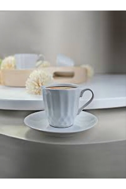 Kütahya Porselen 2 Kişilik Porselen Türk Kahvesi Fincan Seti Hediyelik Çeyizl...