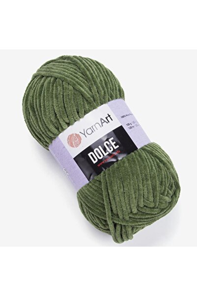 Yarnart DOLCE - KADİFE EL ÖRGÜ İPİ YEŞİL-797