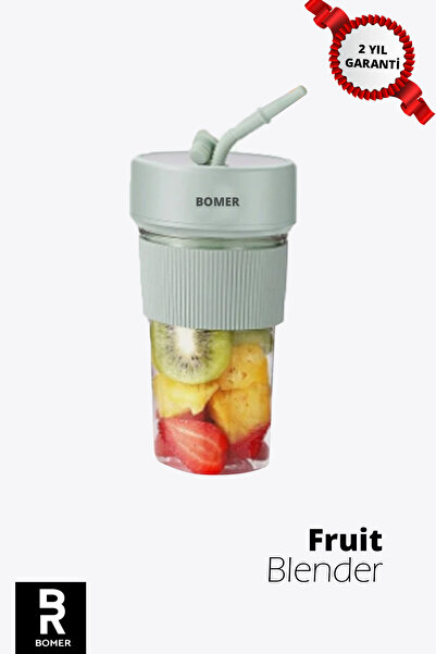 BOMER Fruit Blender 3 renk