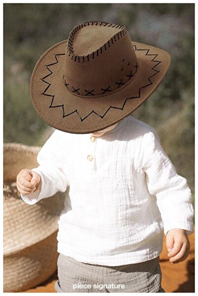 Kardelen Butik Denizli قبعة رعاة البقر للأطفال