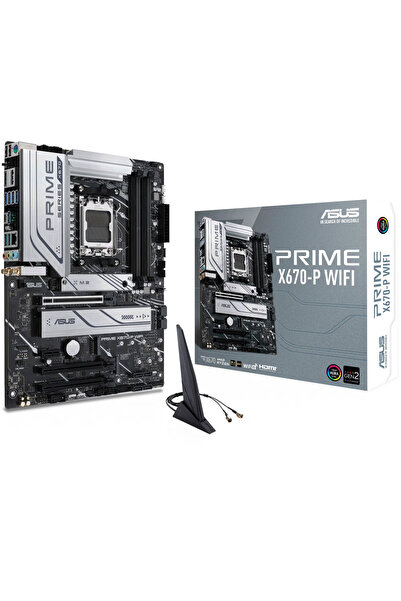 ASUS Placa de baza PRIME X670-P WIFI, Socket AM5