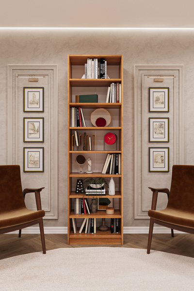 asratrend Asra Trend MDF Petra Kitaplık – Ayarlanabilir Raflar, Ev & Ofis Mod...