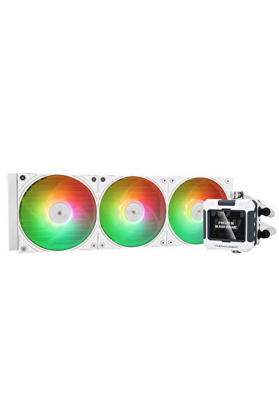 ThermalRight Cooler CPU Lichid Frozen Warframe 360, ARGB, Alb, 3x120mm, 2000 RPM