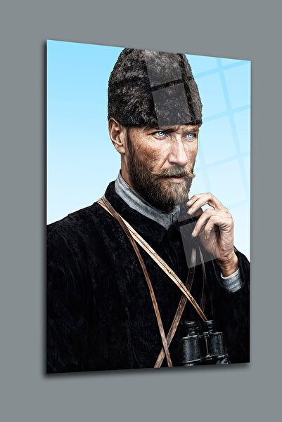 glassartdesign Γυάλινη ζωγραφική Ataturk 107