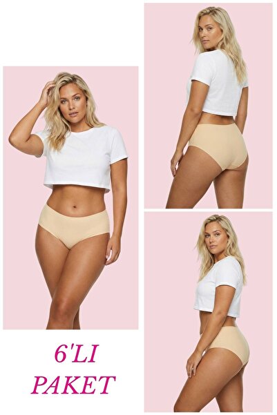 Newlilla 308 High Waist Laser Pack of 6 Bato Panties