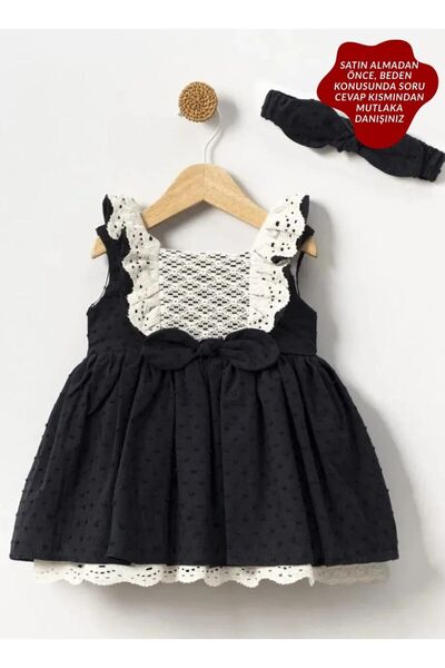 Baby Girl Dress OUTLET with Lema Bandana