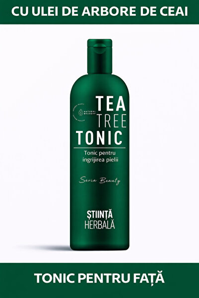 HERBAL SCIENCE Tonic pentru Față cu Ulei de Arbore de Ceai - Știință Herbală