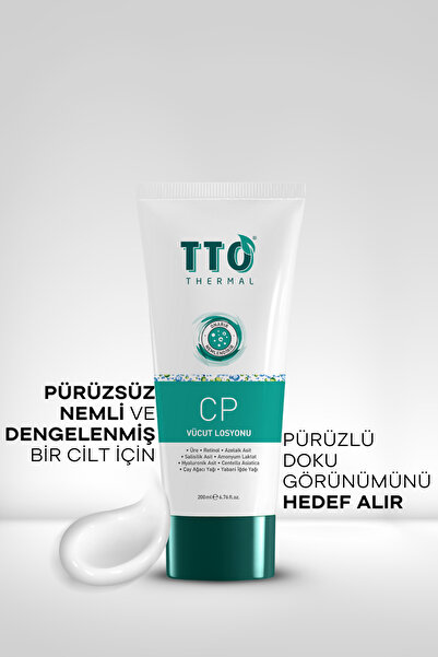 TTO Thermal CP Vücut Losyonu - Batık Karşıtı Pürüzsüzleştirici 200 ml