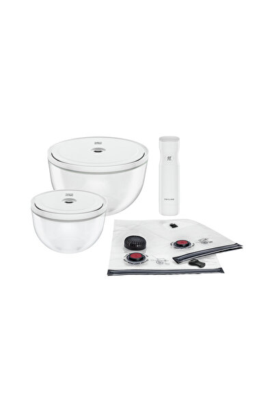 ZWILLING Fresh & Save Bowls Vakumlu Başlangıç Seti M/L 9 Parça Cam