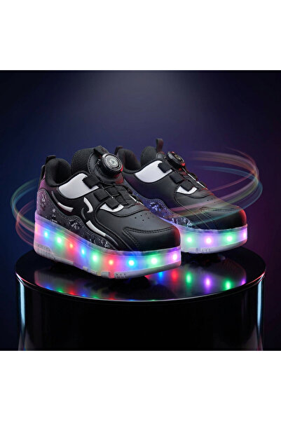 LE STYLE DE MARIE Işıklı Paten Ayakkabı - Ortopedik Taban Çocuk Tekerlekli Ay...