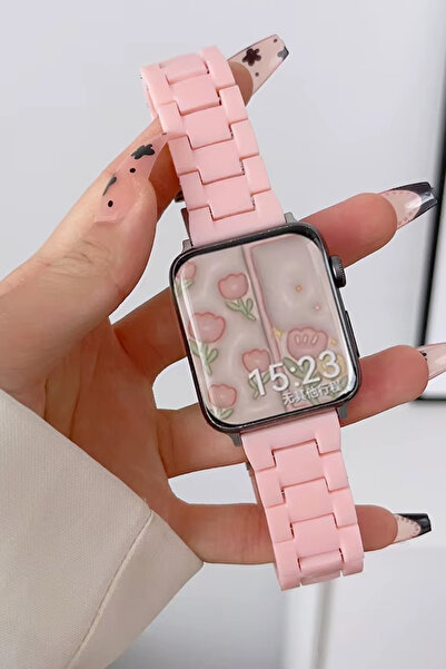 PSGT Reçine Saat Kayışı Watch Band 49/46/45/44mm Uyumlu Çelik Bilezik Serisi ...
