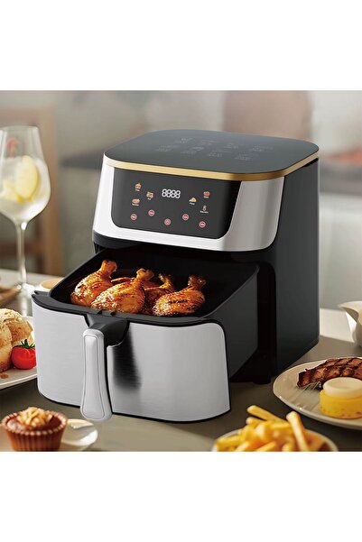 Airfree Friteuză cu aer cald Airfryer 10L, 2400W, 10 programe prestabilite, a...
