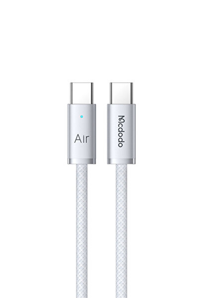 Mcdodo CA-7083 USB-C to USB-C 240W Ultra Hızlı Şarj Kablosu 1.8m Beyaz