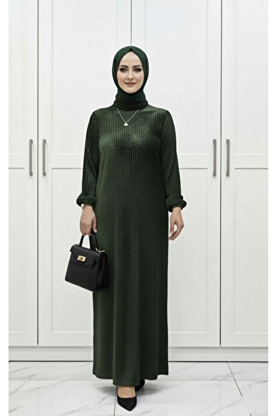 ALYA Multi-Pleated Dress