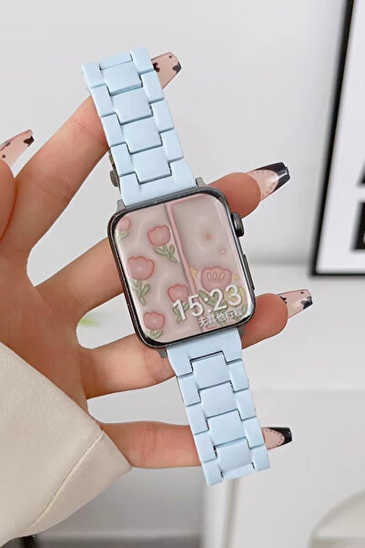 PSGT Reçine Saat Kayışı Watch Band 49/46/45/44mm Çelik Bilezik Serisi 10 9 8 ...