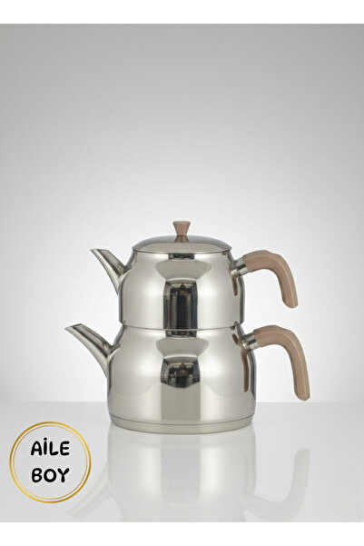 FARALYAHOME Sude Bakalit Handle Family Size Teapot 1,45Lt-2,90Lt