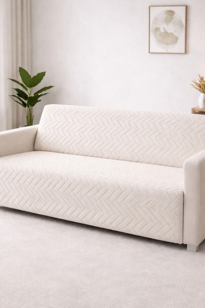 conzaliza Kaydırmaz Süngerli Koltuk Örtüsü