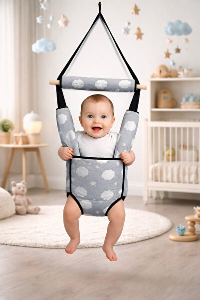 Cozibo Hoppala Zıpzıp Yüz Korumalı Kanguru, Yaylı Denge Bebek Yürüteci Doğal ...