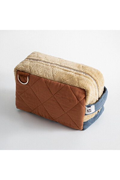 Ecocotton 100% рециклирана памучна чанта за грим