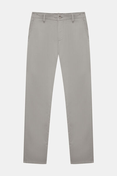 W Collection GRİ DAR PAÇA SPOR PANTOLON