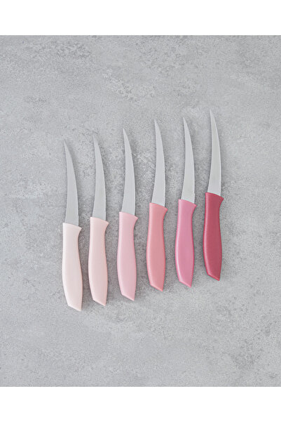 English Home Angelina Çelik 6'lı Bıçak 19,5 cm Pembe