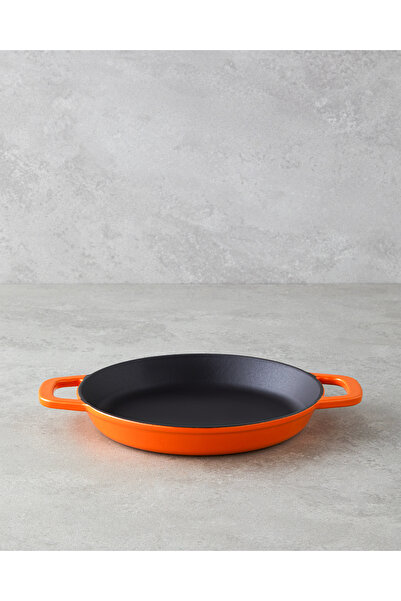 English Home Hecha Demir Döküm Sahan 20 cm Turuncu