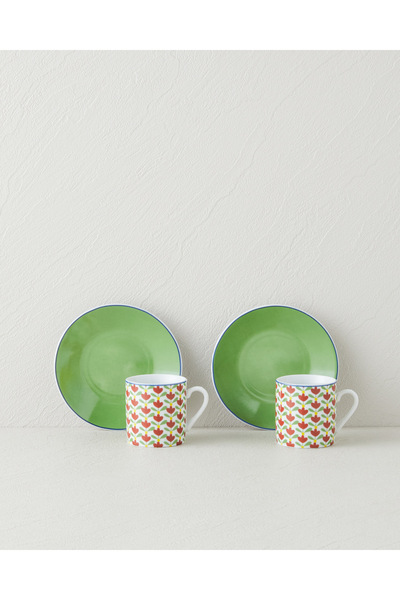 English Home Set de cești de cafea Wisp Porțelan 4 piese pentru 2 persoane 80...