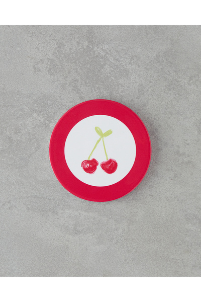 English Home Cherry Seramik Bardak Altlığı 11 cm Pembe