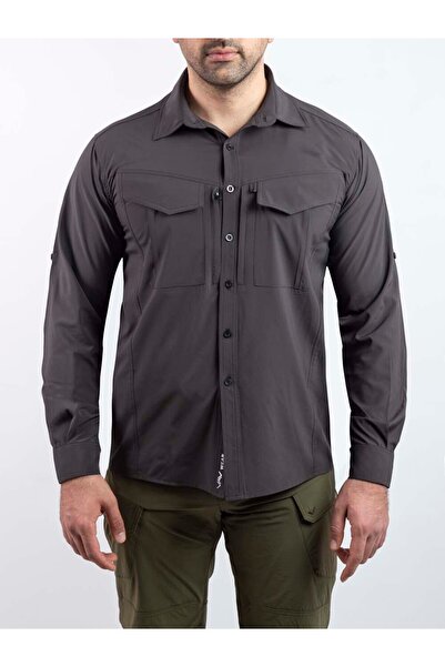 VAV WEAR Tactical Outdoor Gömlek Esnek Fit Erkek TACFLEX01