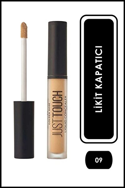 Golden Rose Just Touch Liquid Concealer No: 09 - Likit Kapatıcı