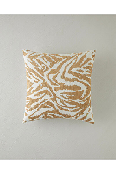 English Home Zebra Decorative Throw Pillow 45X45 cm Beige