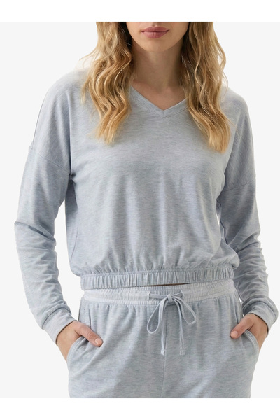 Blackspade Tricou albastru cu mânecă lungă pentru femei 60335