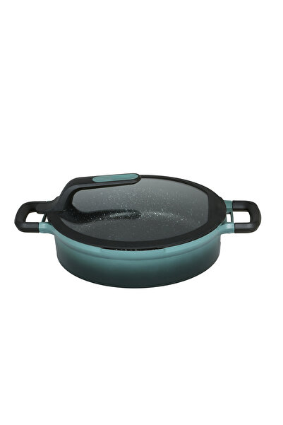 Berghoff Gem Stay Cool Sığ Tencere 28 cm Yeşil