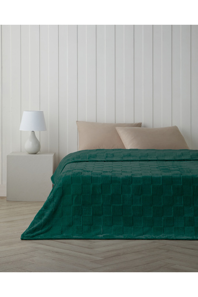English Home Classic Check Jakarlı Supersoft Çift Kişilik Battaniye 200x220 c...