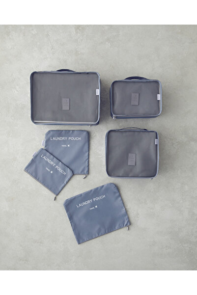 English Home Blare 6'lı Organizer Set Gri