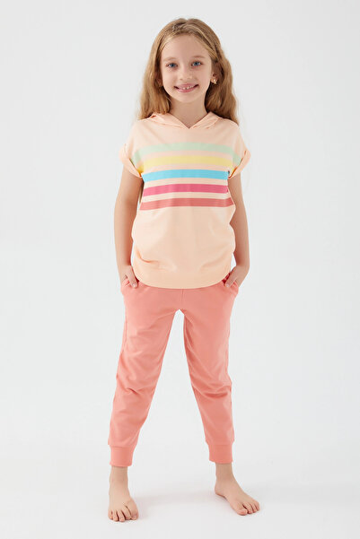 Rolypoly Girls' Tracksuit Set - Mocha