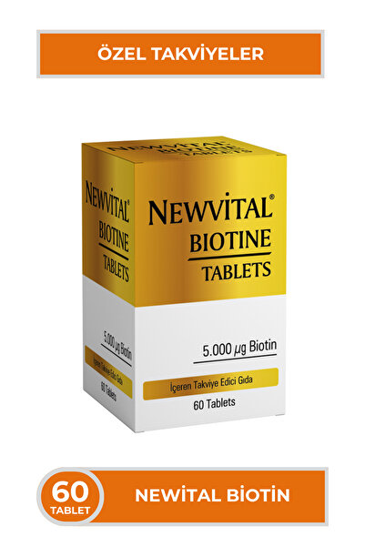 Newvital Biotin 60 Tablet